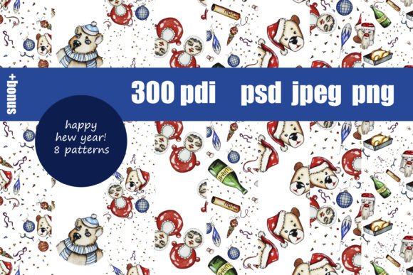 A Set of Christmas Seamless Patterns: A Practical Evaluation for Designers and Makers