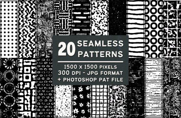 Assorted Black and White Patterns: A Practical Resource for Design, Print, and Digital Workflow