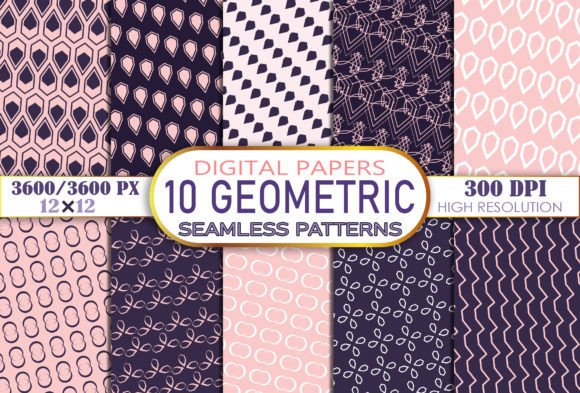 Geometric Patterns – Digital Paper: A Practical Guide for Designers and Makers