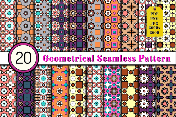 Geometrical Seamless Patterns Bundle: A Practical Evaluation for Designers and Creators