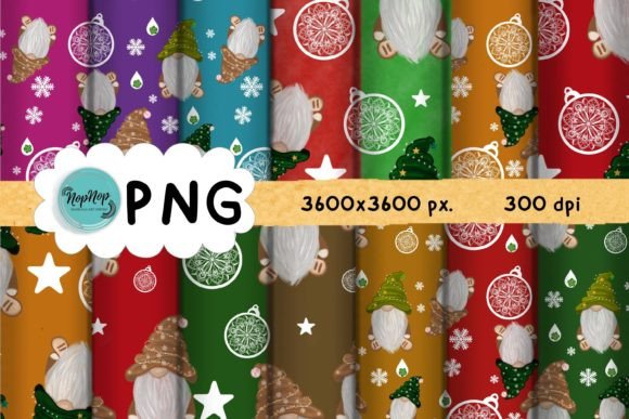 Happy Gnomes Patterns V.1: Whimsical, High-Resolution Designs for Real Creative Work