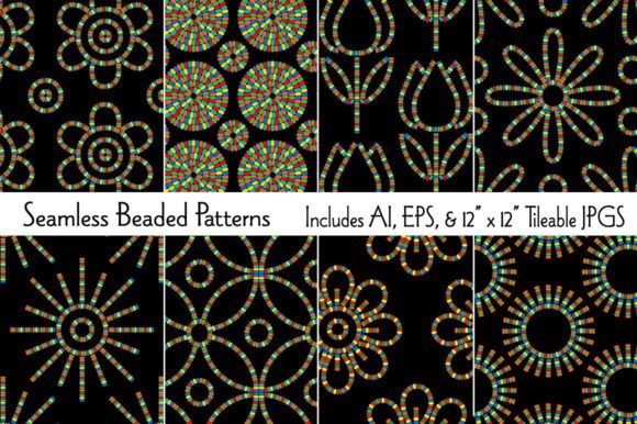 Seamless Beaded Patterns for Creative Projects