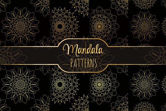 Shiny Mandala Patterns: Seamless, Scalable Design Resources for Real Creative Work